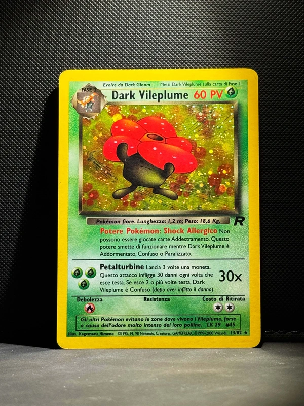 Dark Vileplume 13/82 Holo – Team Rocket – Italiano