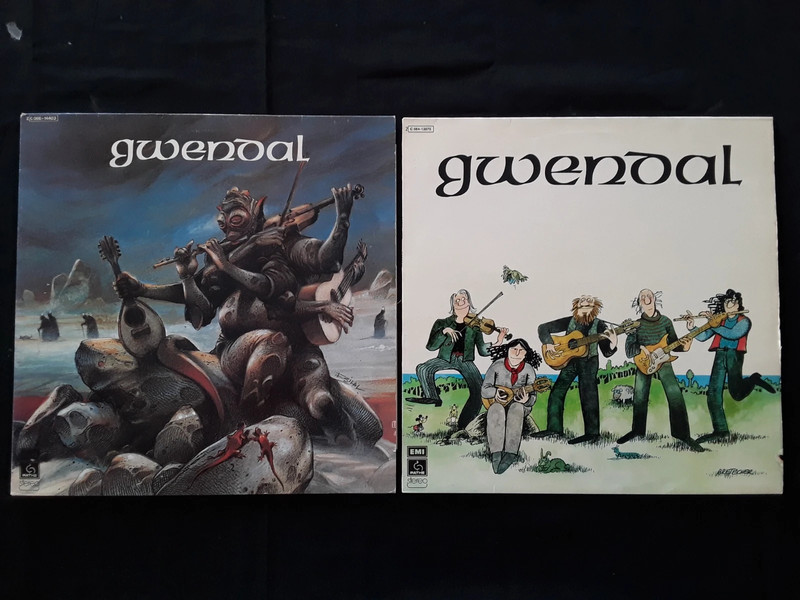 Lot de 2 albums vinyle Gwendal