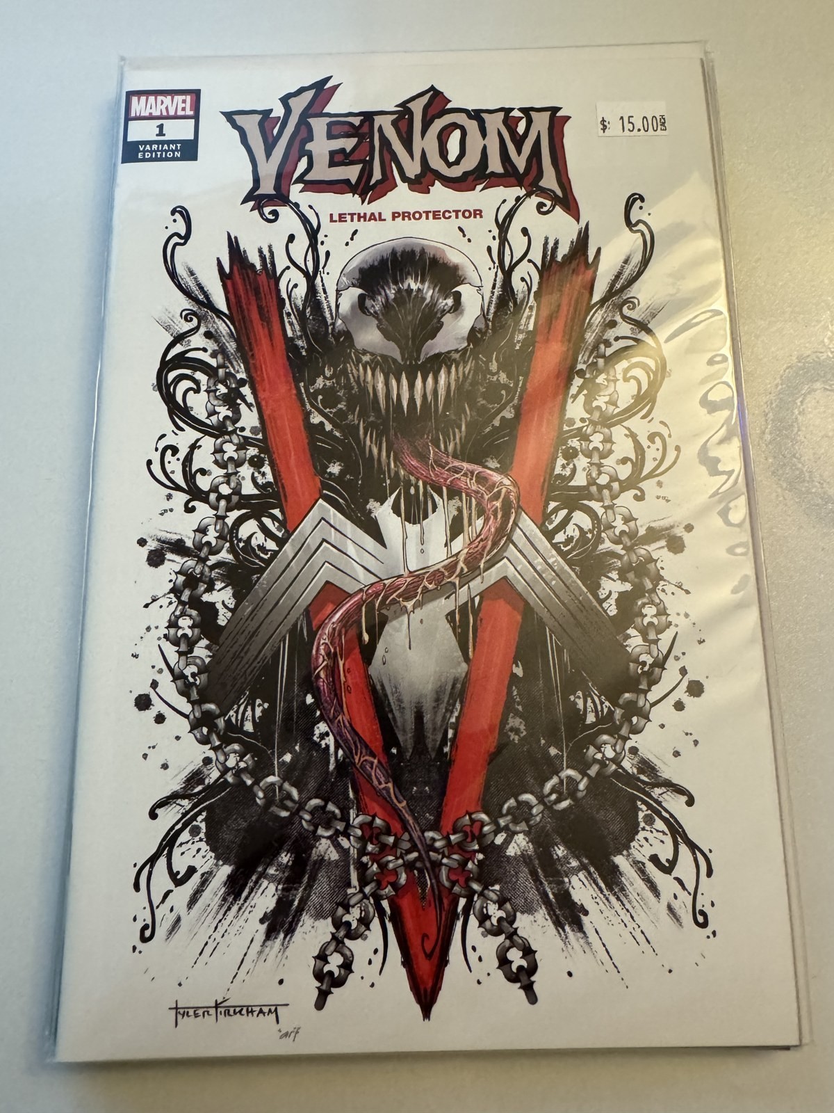 Venom Lethal Protector #1-5 (2022) Tyler Kirkham Trade Dress Variant Set Marvel