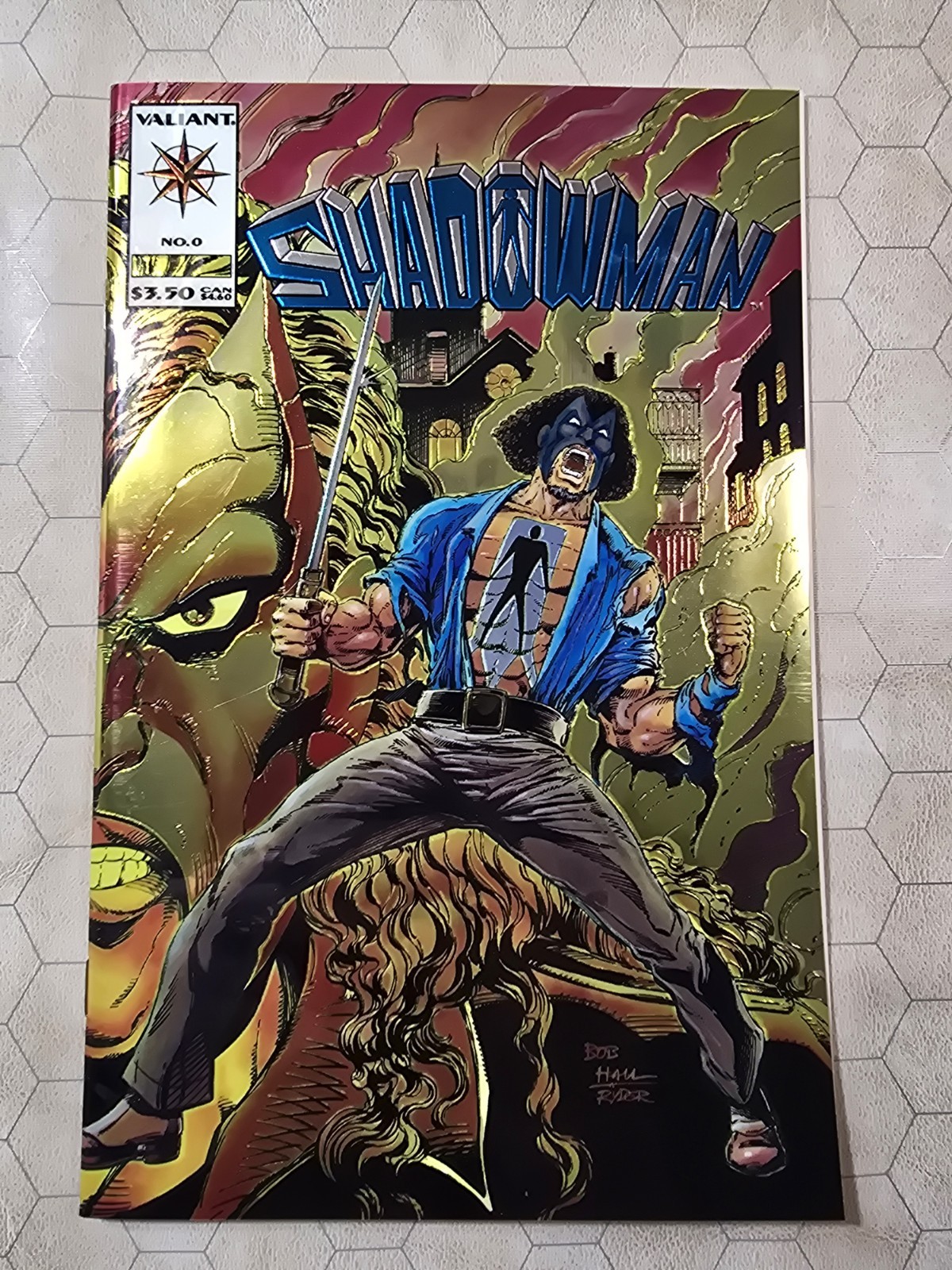 Shadowman #0 Shadow Men Chromium Cover 1994 Valiant Comics