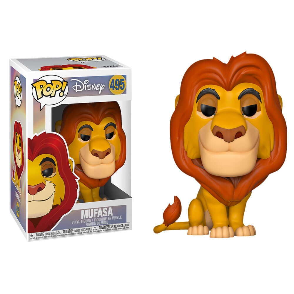 The Lion King - Mufasa 3.75" Collectable Funko Pop! High Quality Vinyl Figure
