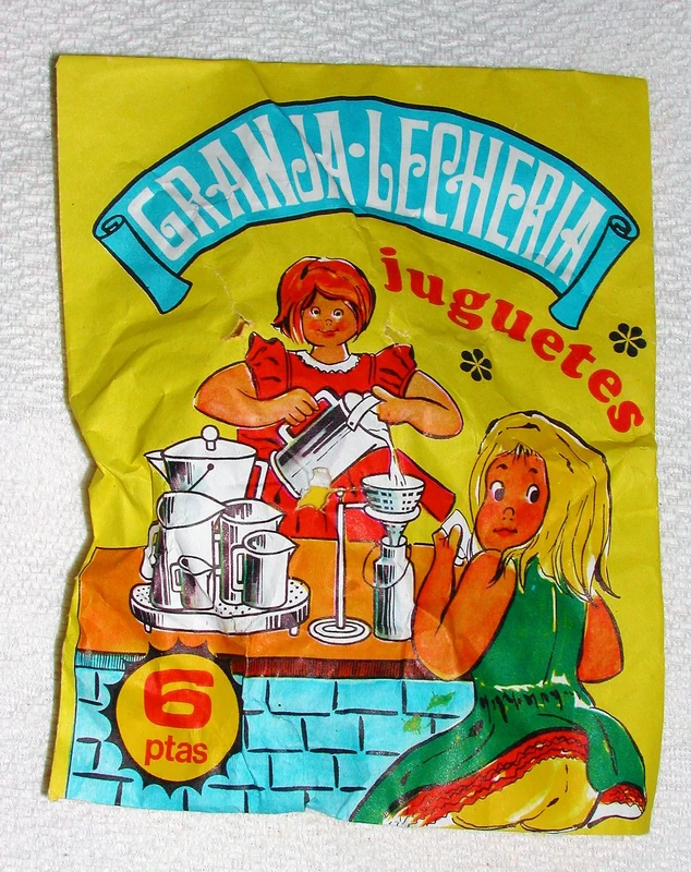 Antiguo Sobre Sorpresa Granja Lechería de Serjan.