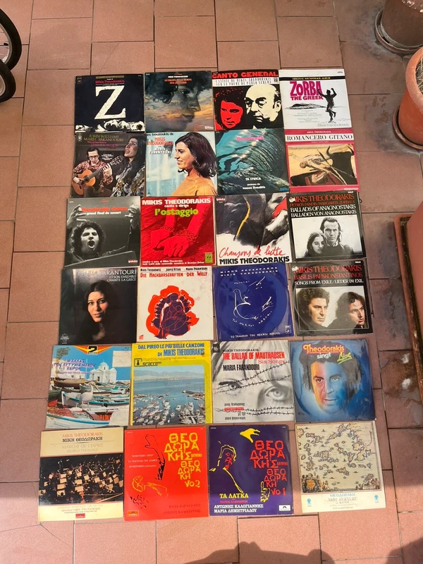 24 vinili Mikis Theodorakis