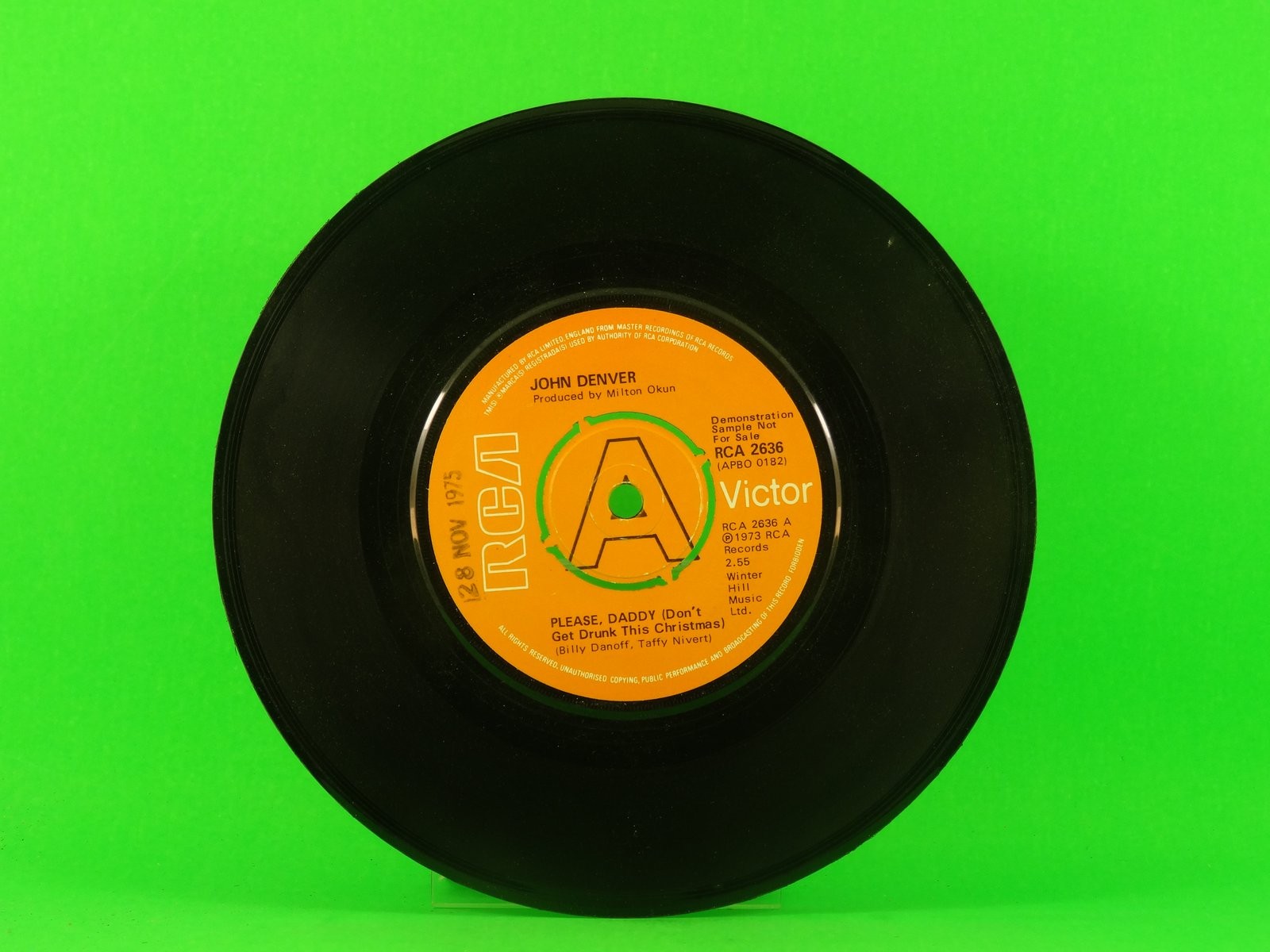 DENVER,JOHN PLEASE,DADDY (137) 7" RCA