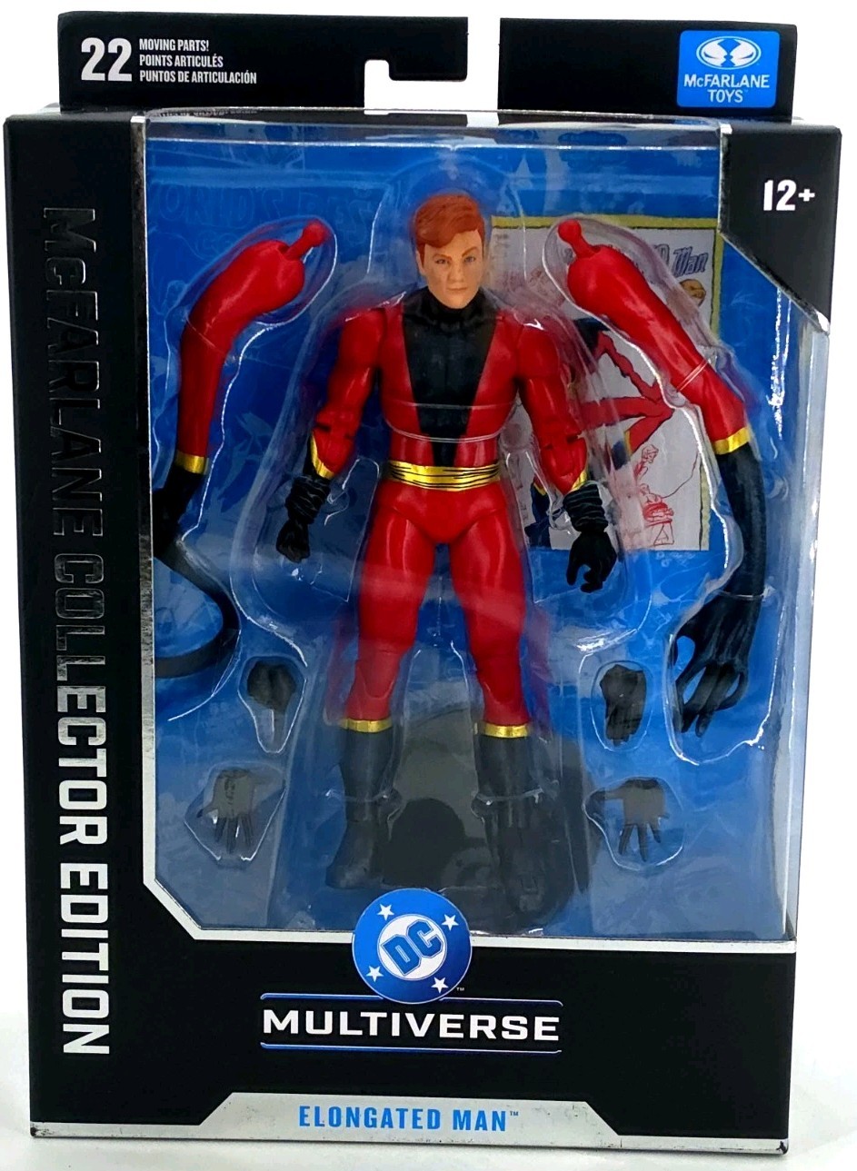 McFarlane Collector Edition DC Multiverse 7" Elongated Man DC Classic Figure NIB