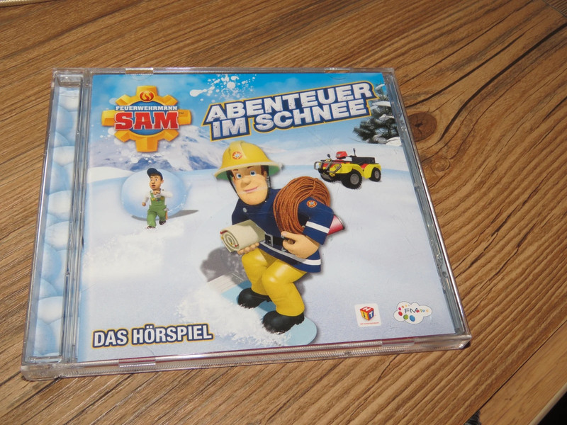 Feuerwehrmann Sam CD Abenteuer im Schnee Das Hörspiel