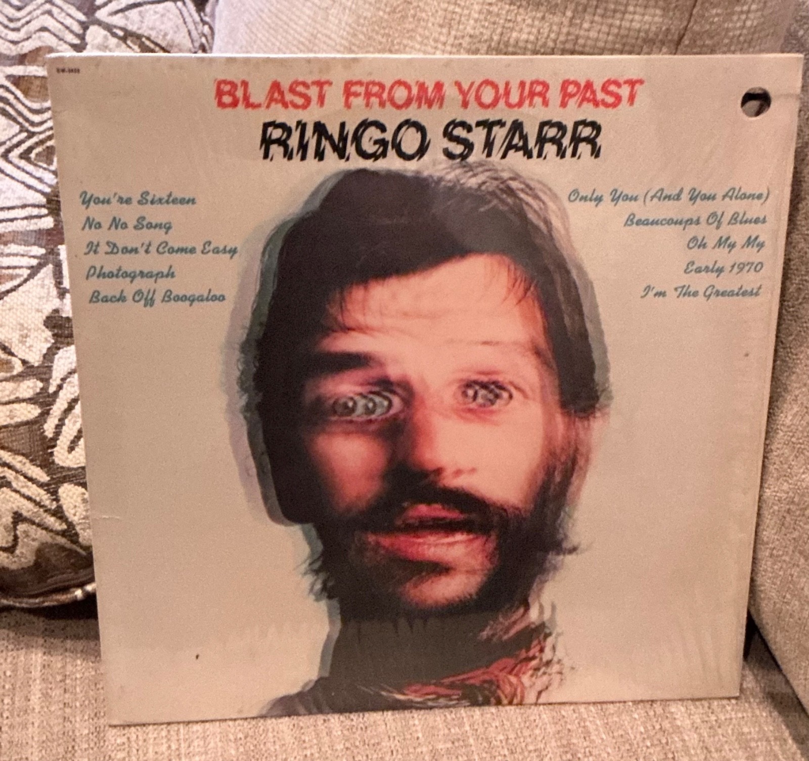 Ringo Starr: Blast From Your Past, Vinyl LP, SW-3422  1970’s EMI Records ~ EX