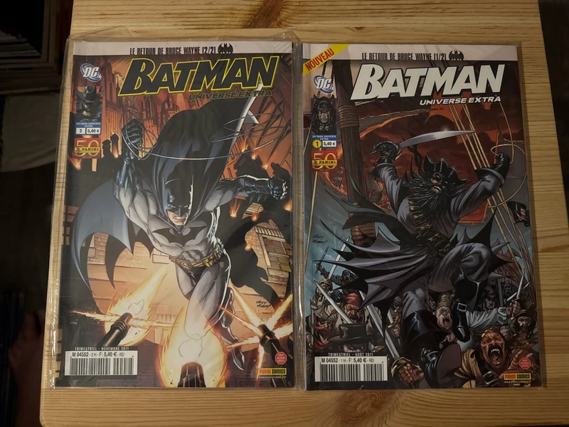Batman Universe Extra n°1 + n°2 Complet – Le Retour de Bruce Wayne – Panini DC