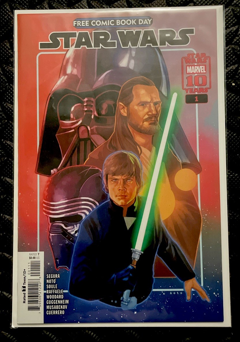 Marvel Comics Star Wars #1 Giorno del fumetto gratuito 2025 di Segura Noto