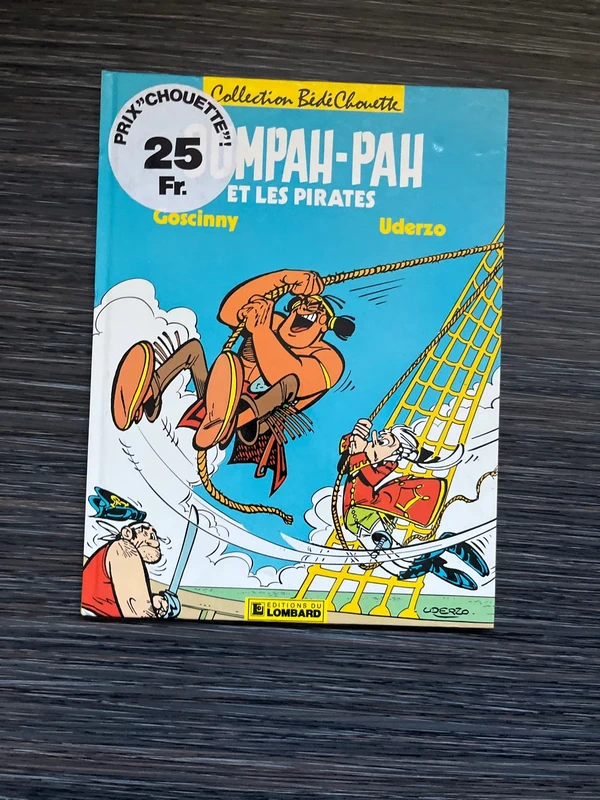 BD Oumpah-Pah - tome 2 - édition bedechouette 1987
