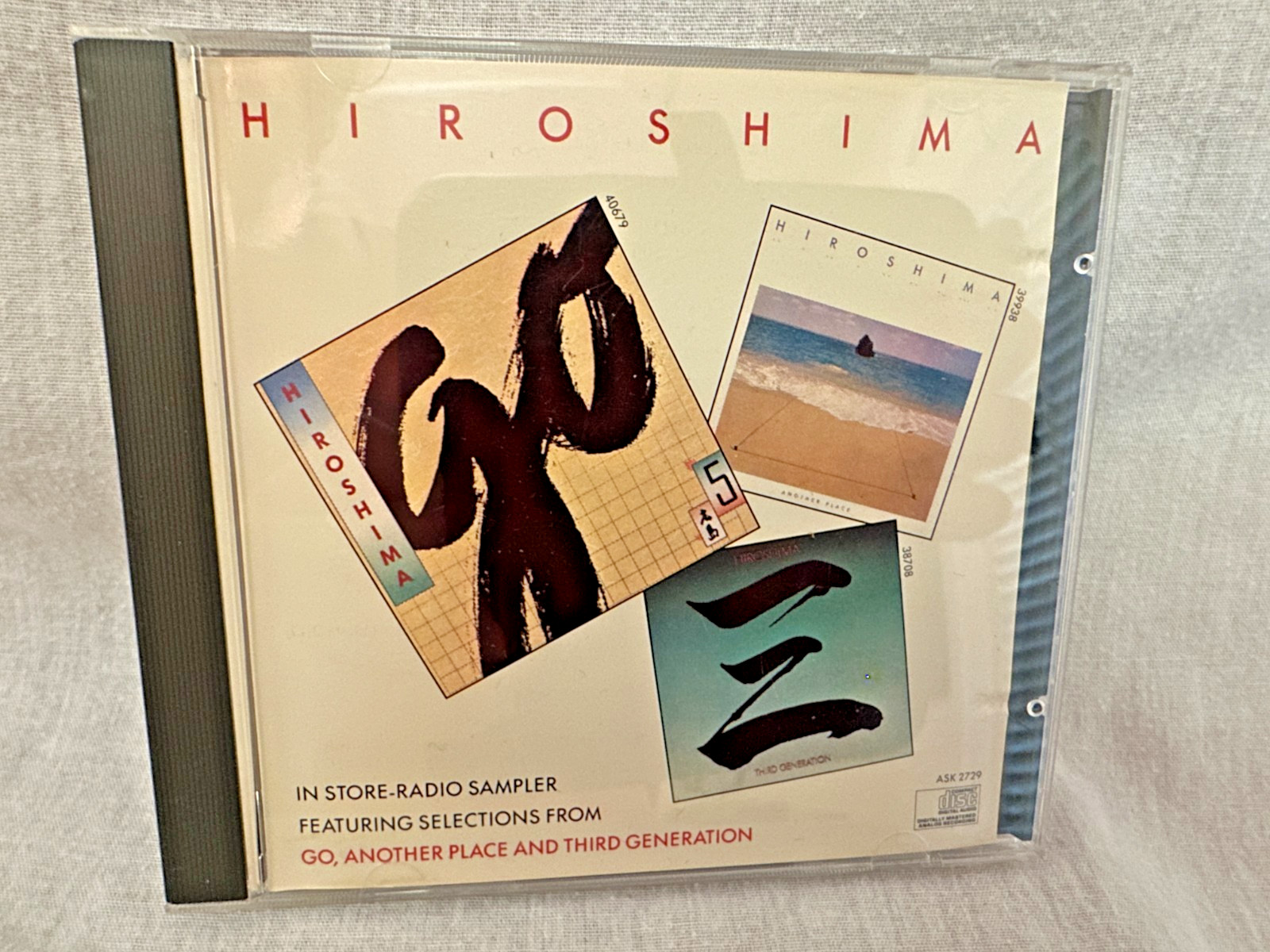 Hiroshima – In Store-Radio Sampler CD 1987 Promo Jazz Funk Epic