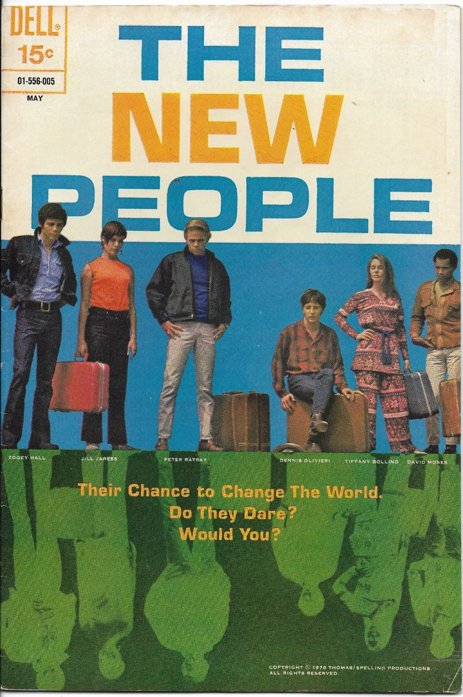 The New People #2 Dell TV Comic 1970 FN