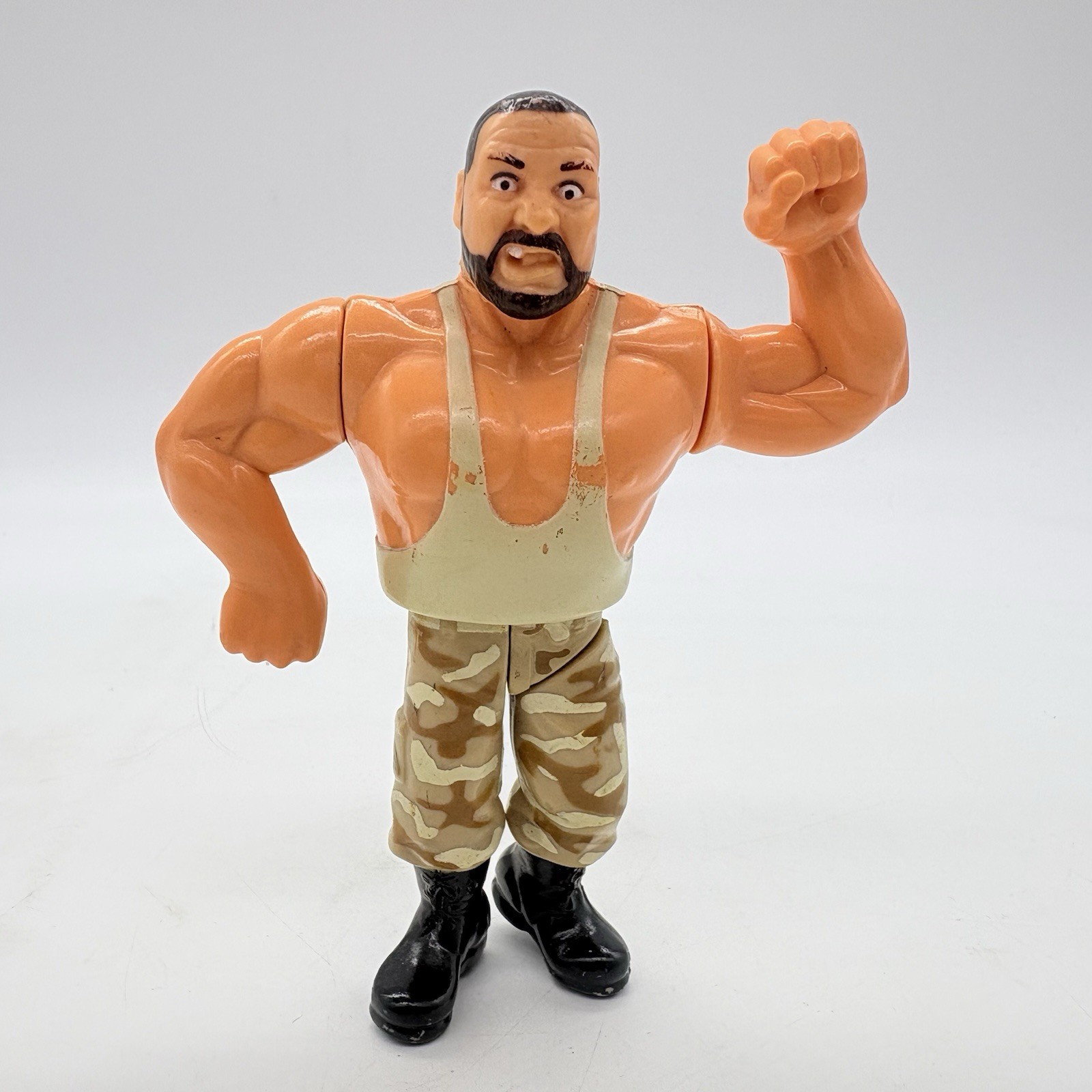 WWF Hasbro Bushwackers Luke Series 10 Tan WWE Wrestling Modellino Vintage 1993