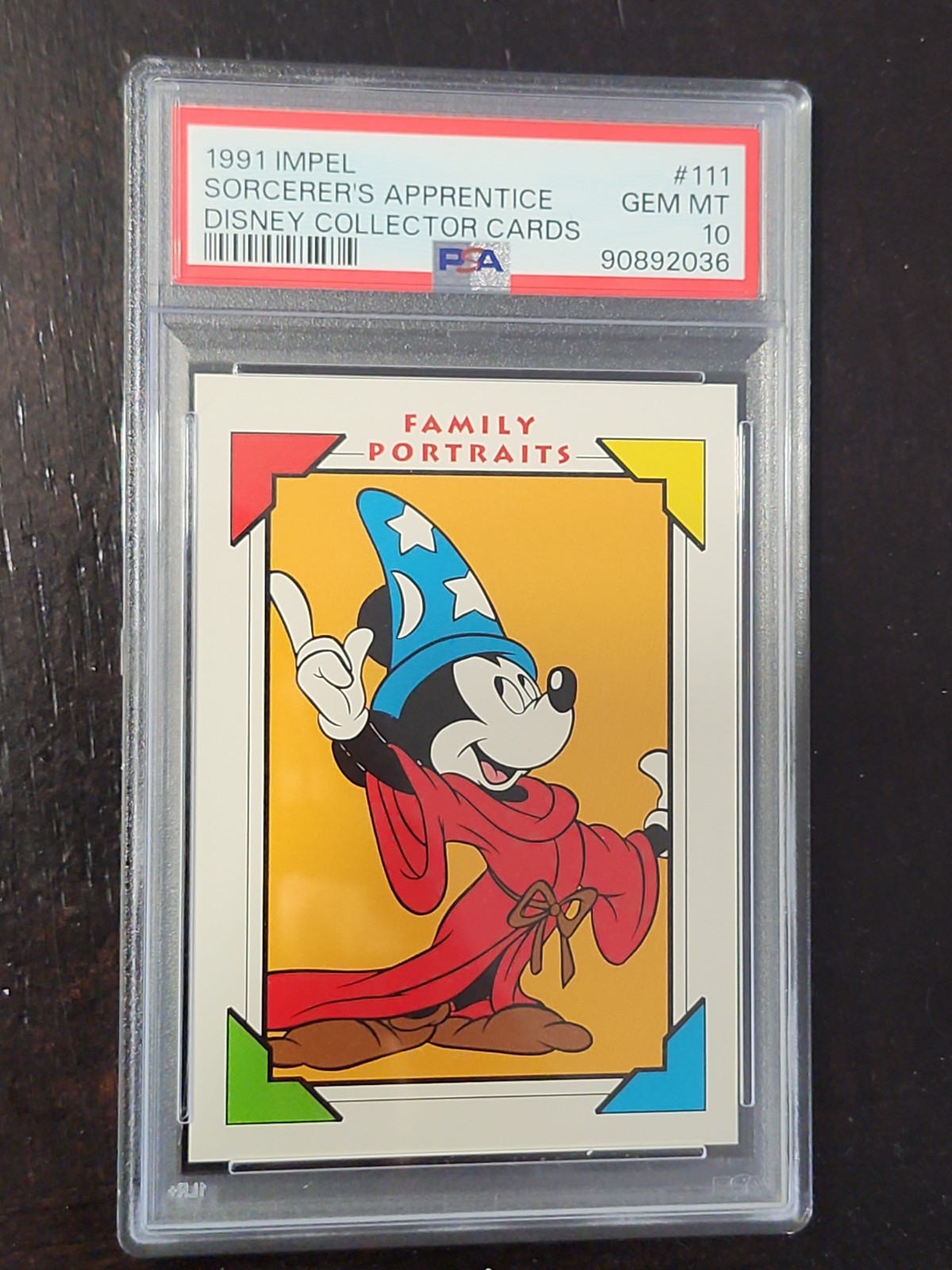 Topolino PSA 10 - 1991 Impel Disney #111 Apprendista Stregone 