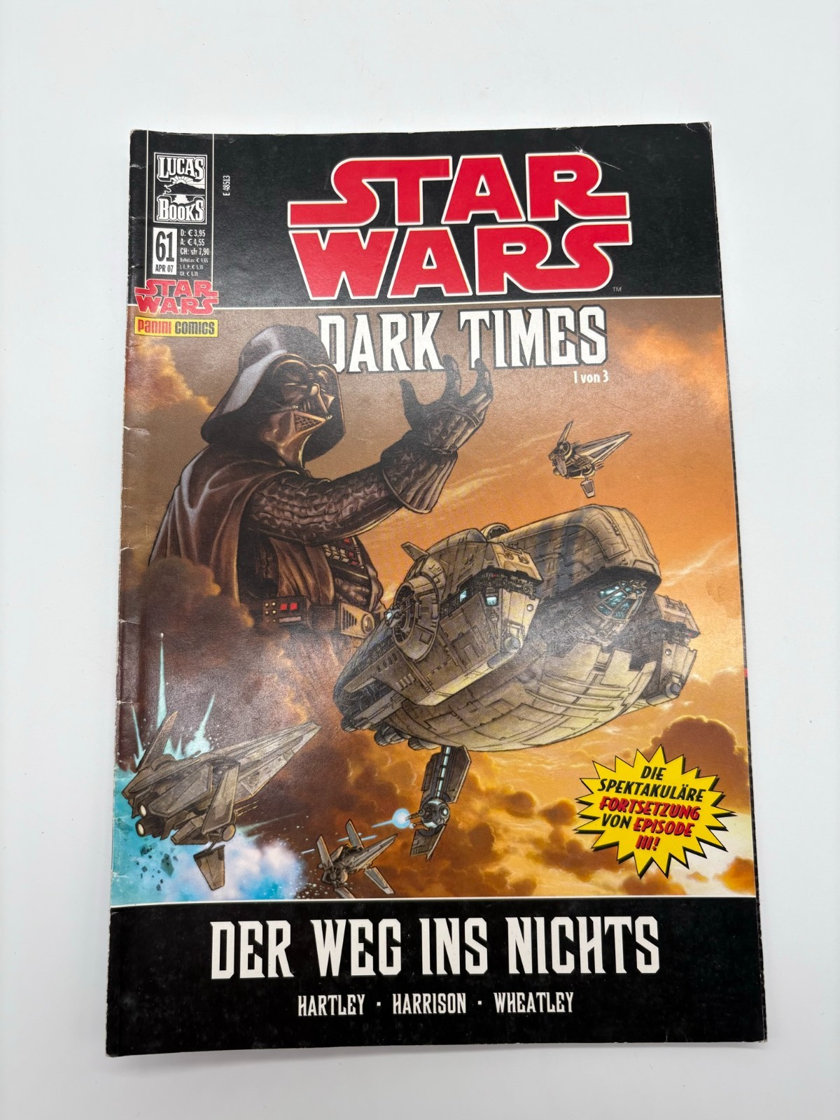 Star Wars Dark Times n.61 - La Via del Nulla - Editore Panini 2007 - Fumetto