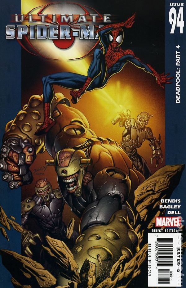Ultimate Spider-Man #94 VF 2006 immagine stock