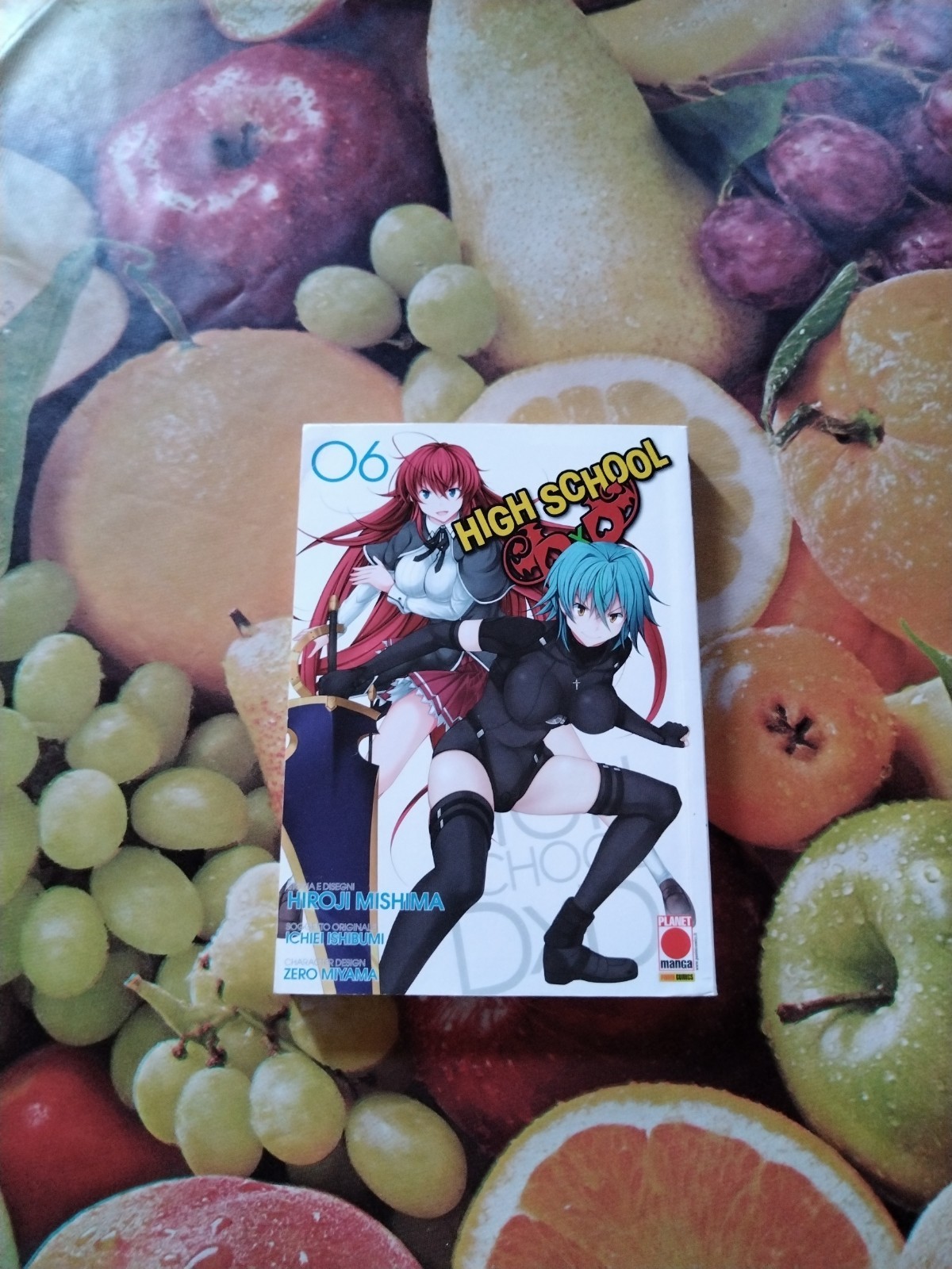 HIGH SCHOOL DXD 6 MANGA FUORI CATALOGO PLANET MANGA ICHIEI ISHIBUMI ANIME ECCHI