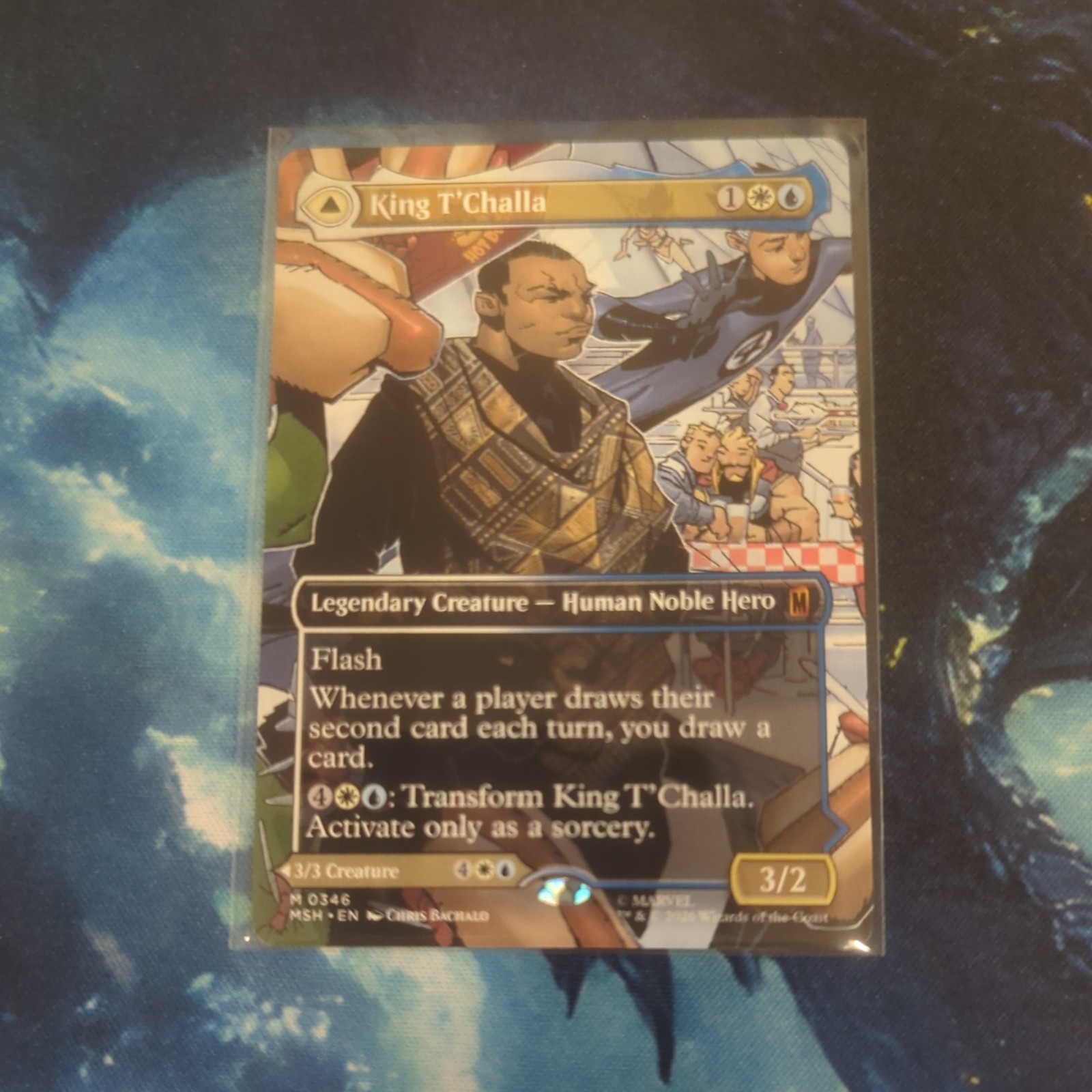 Magic: The Gathering Marvel King T'Challa Mythic MTG MSH
