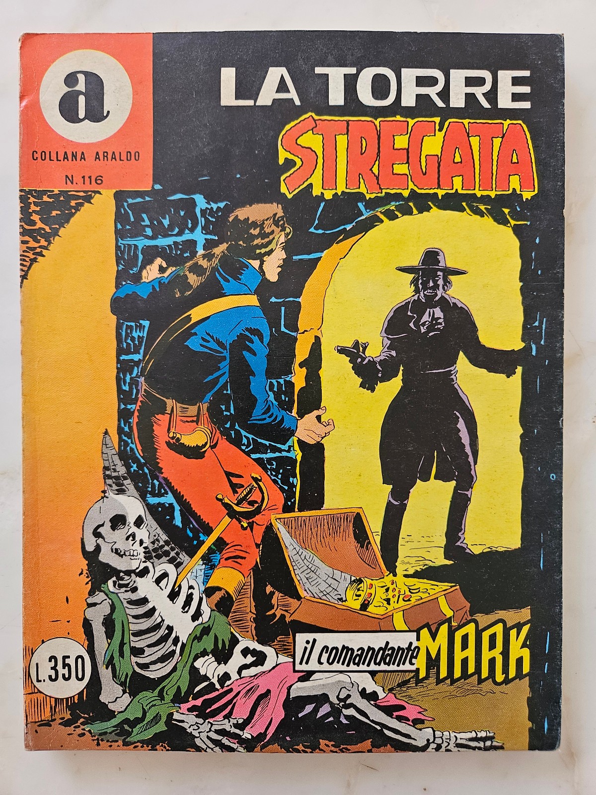 a) IL COMANDANTE MARK Collana ARALDO n.  116  - 1976 -   ottimo+
