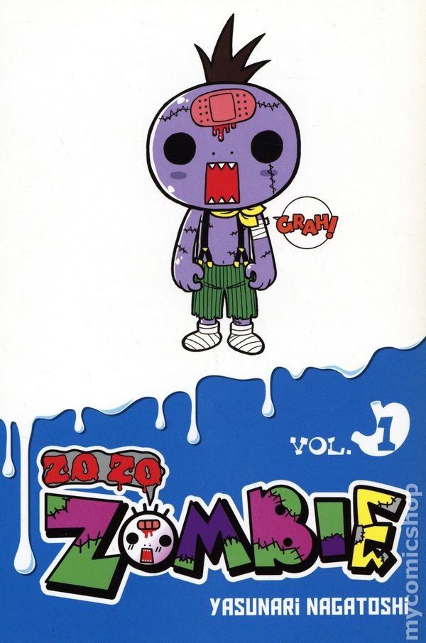 Zo Zo Zombie GN #1-1° quasi nuovo 2018 immagine stock