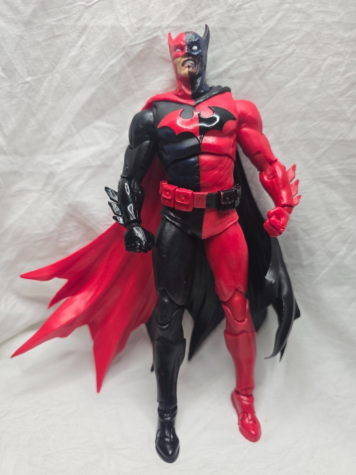 Modellino McFarlane DC Multiverse TWO-FACE come BATMAN REBORN 7" senza mani alt