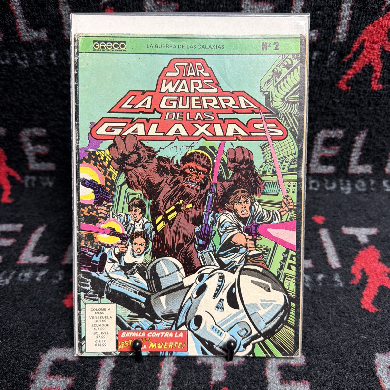 Vintage Star Wars fumetto 1979 spagnolo La Guerra De Las Galaxias #2 n. 2