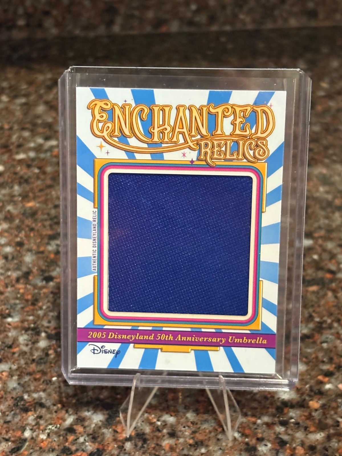 Ombrello 2025 Topps Disneyland 70° Reliquie Incantate 50° Anniversario 50°