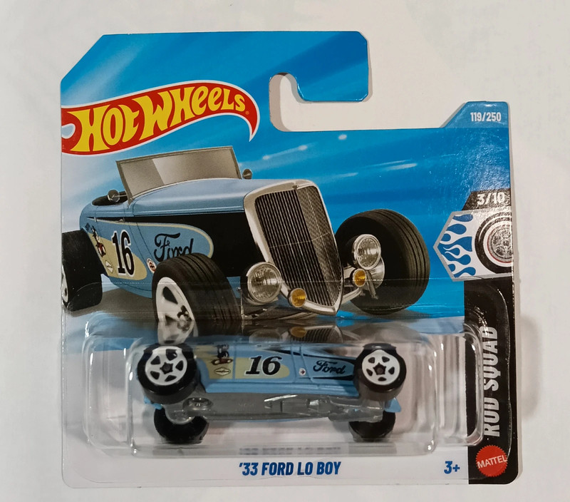 Hot Wheels '33 Ford Lo Boy 119/250