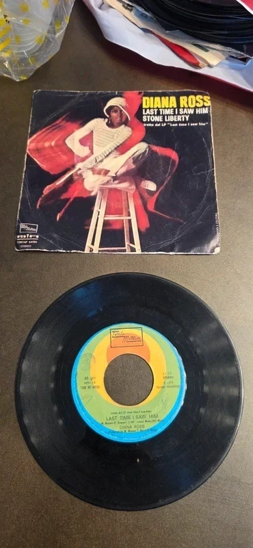 Vinile 45 Giri Diana Ross – Last Time I