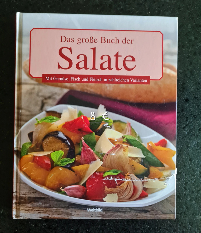 Das große Buch der Salate 320 S. Neuwertig!