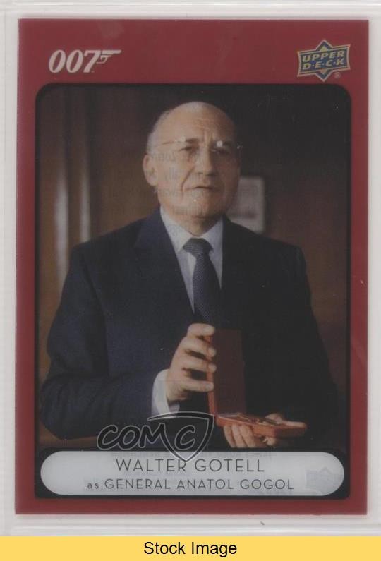 2020 James Bond Villains & Henchmen acetato generale Gogol Walter Gotell LEGGI w1s