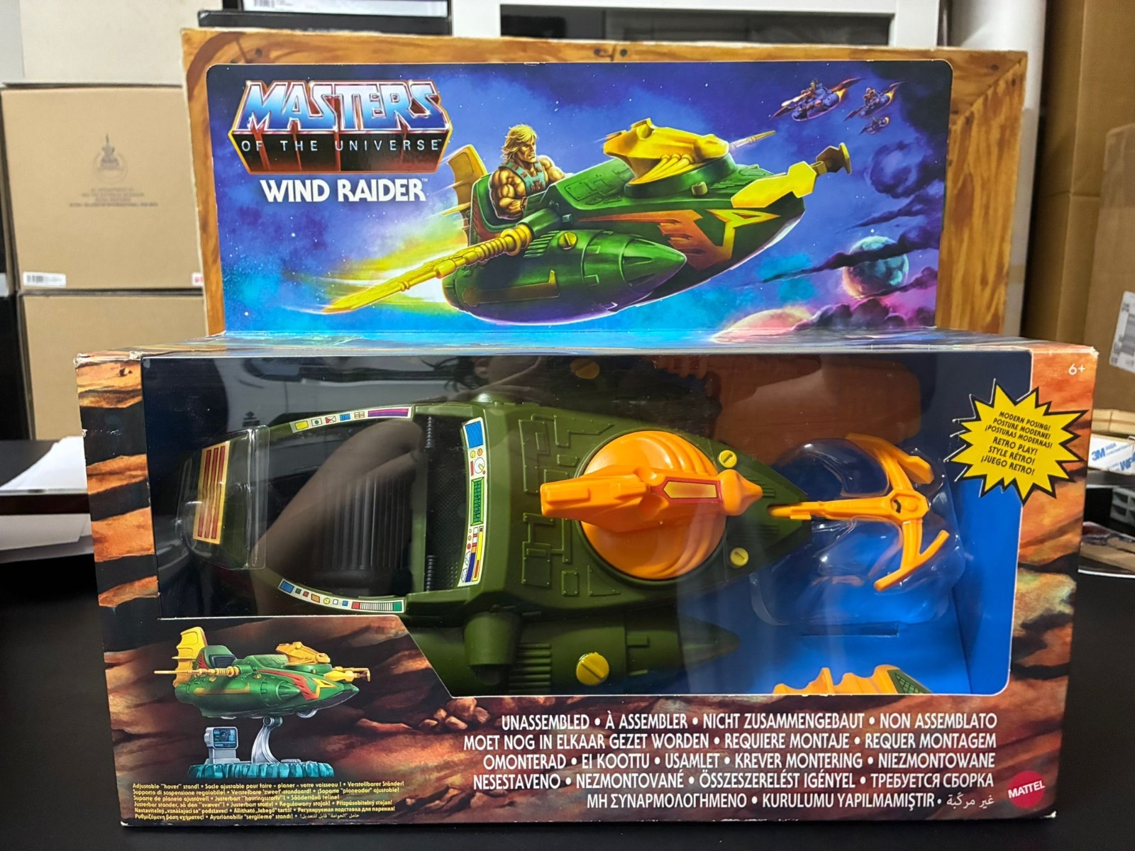 Wind Raider Masters Of The Universe Origins Action Figure Mattel Motu 