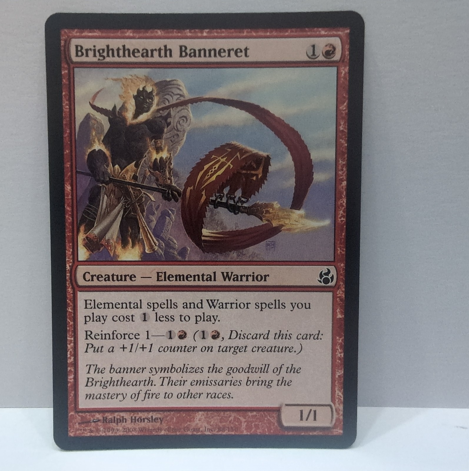 Brighthearth Banneret MtG Morningtide 88 Magic The Gathering EX/NM MOR Creature 