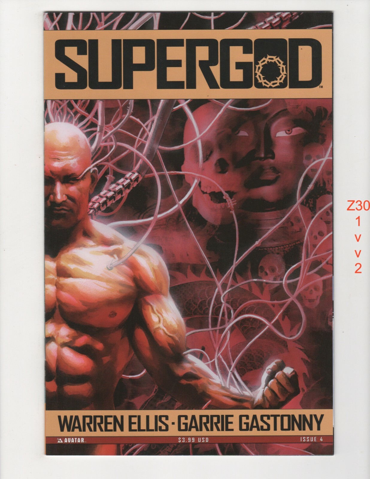 Supergod #4 VF/NM 2009 Avatar z3012