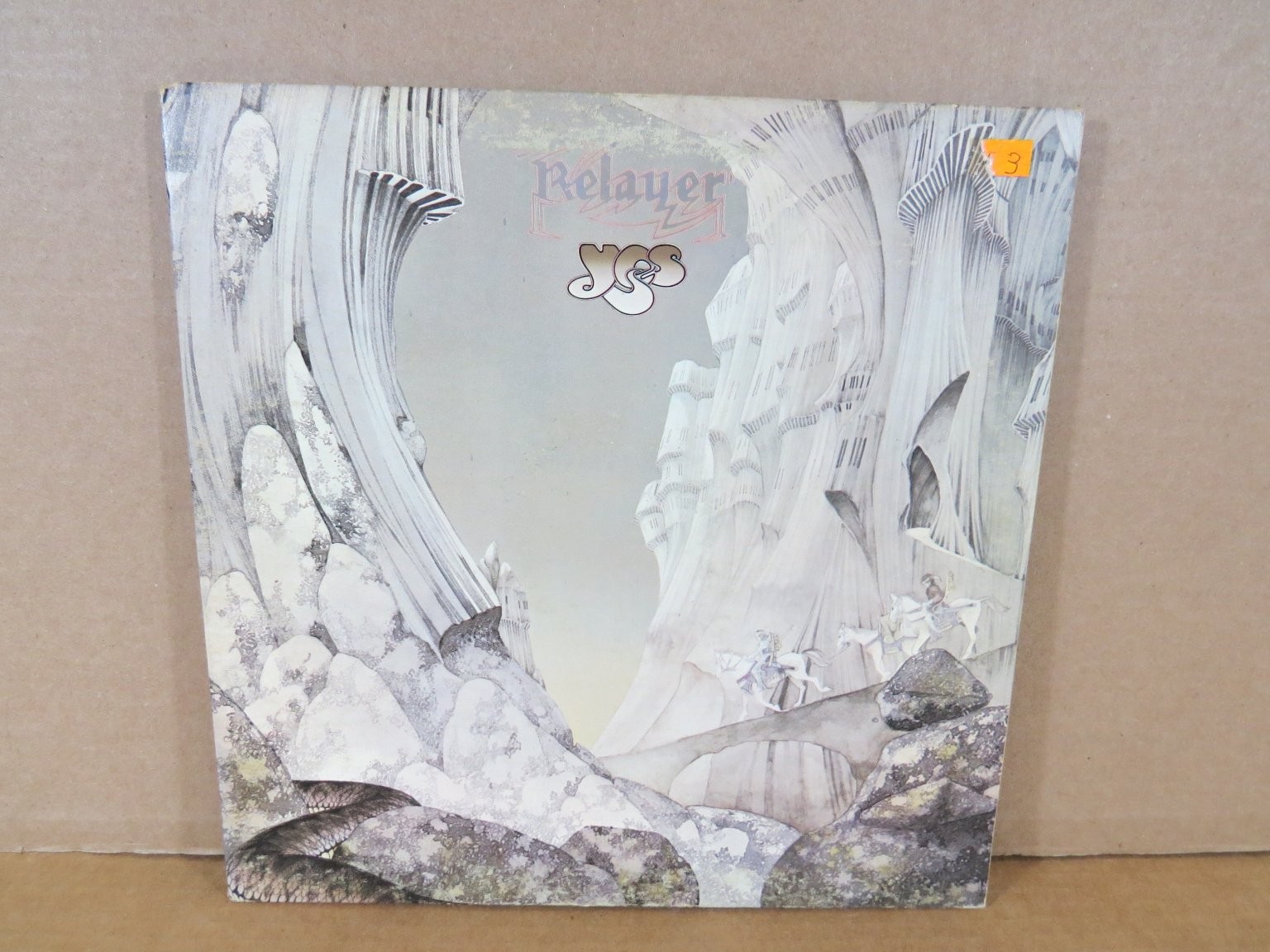 YES - Relayer LP Record 1974 Gatefold Atlantic Prog Rock 33 RPM Excellent