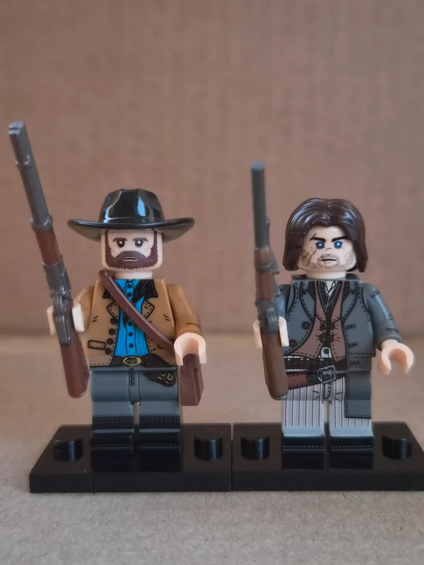Red Dead Redemption Arthur e John style Lego compatible