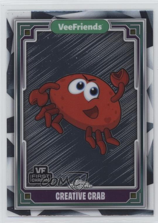 2025 Topps Chrome VeeFriends granchio creativo #18 6q5