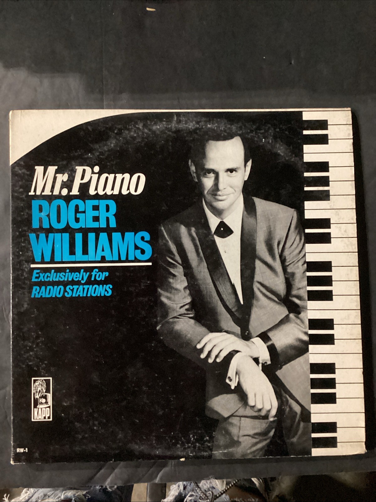 Roger Williams: Mr. Piano - 1962 Kapp Records RW-1 - Radio PROMO -Jazz