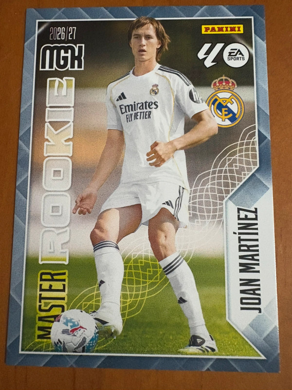 Máster Rookie Joan Martinez Panini