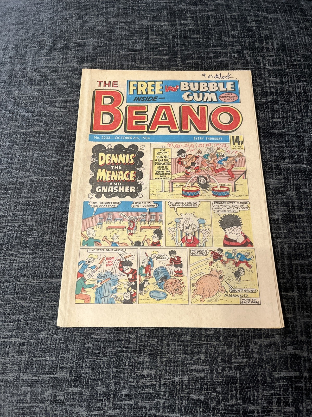 Beano Comic - #2203 - 6 October 1984