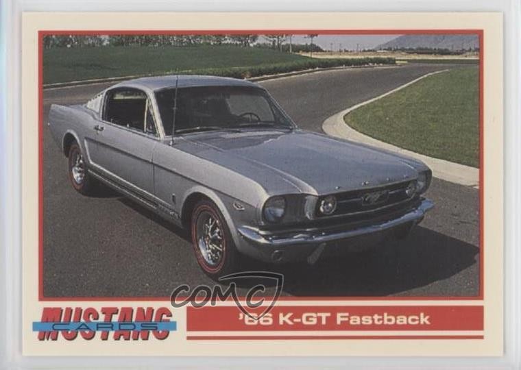 1992 Performance Years Mustang Cards '66 K-GT Fastback #6 02v3
