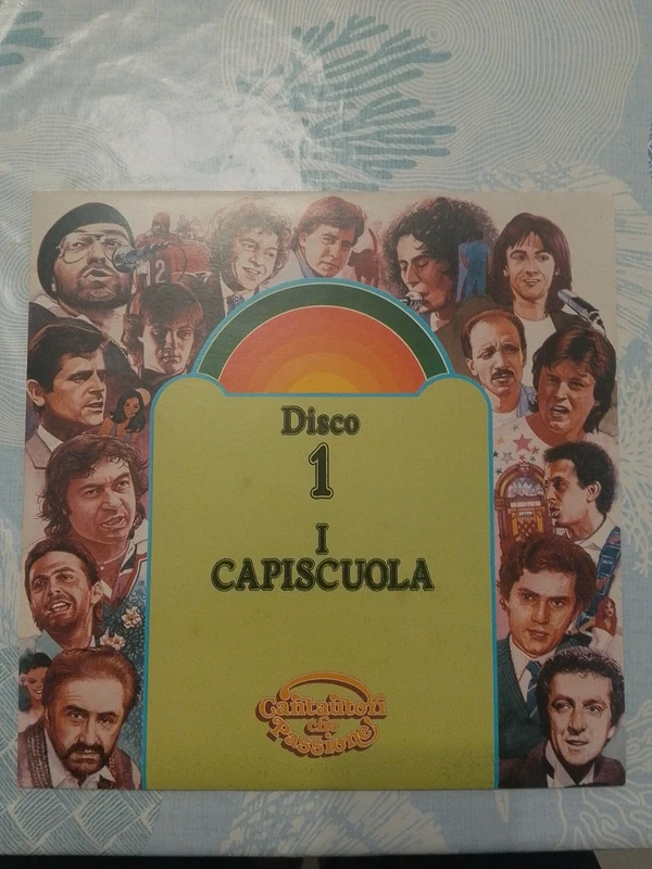 Vinile 33 giri, cantautori che passione, i capiscuola