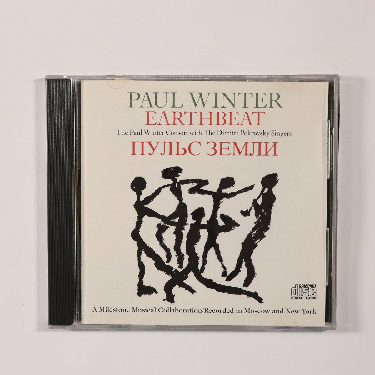 Paul Winter – Earthbeat CD 1987 World New Age Folk Living Music LD0015 Pokrovsky