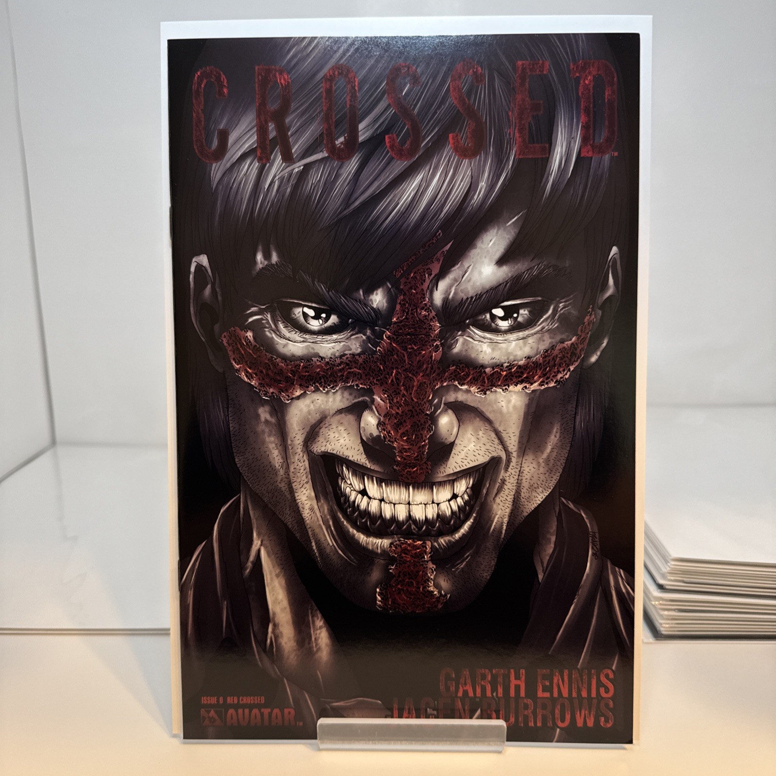 CROSSED #0 RED 1:10 Variante, Avatar 2008, Garth Ennis - Film 🔜 D