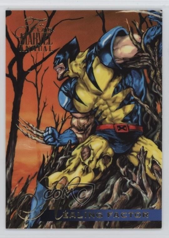 1995 Flair Marvel Annual Wolverine Healing Factor #41 m6g