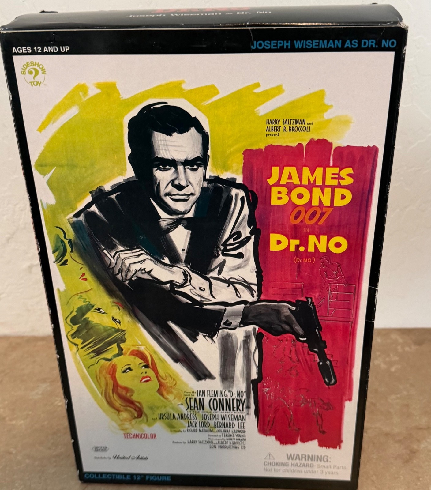 Sideshow Collectibles James Bond 007 Dr. No Joseph Wiseman 12" Figure 2002