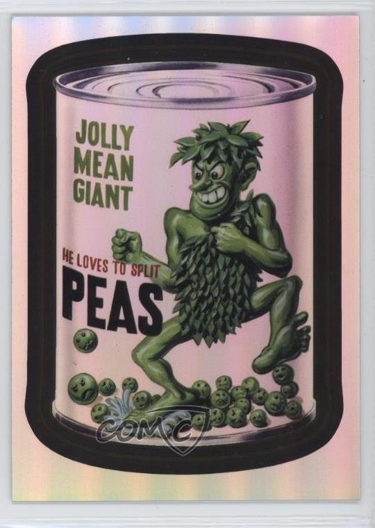 2014 Topps Chrome Wacky Packages Refractor Jolly Mean Giant #43 16o7