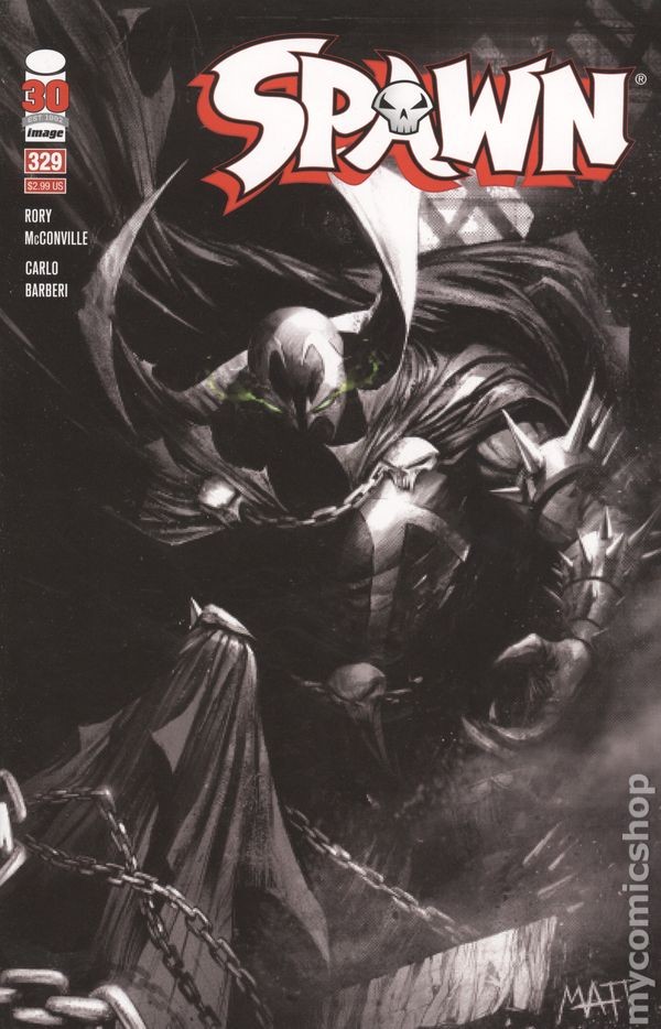 Spawn #329A Mattina NM 2022 Stock Image