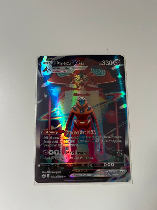 Deoxys vmax (CRZ GG45)