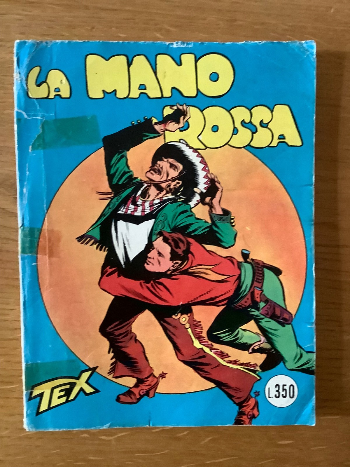 Tex gigante prezzo di copertina lire 350, vendita singoli numeri